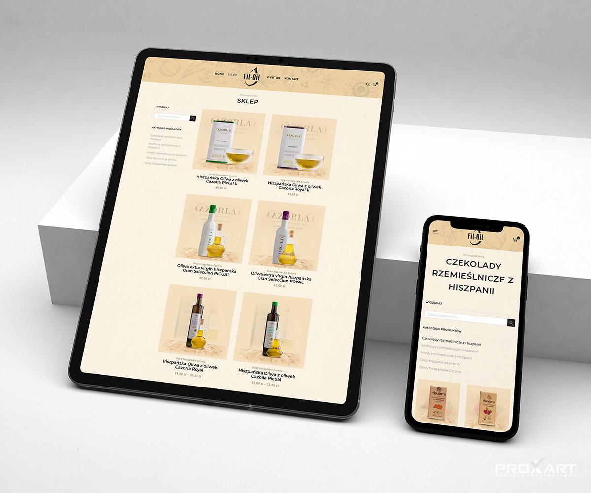 Sklep internetowy Fit Oil