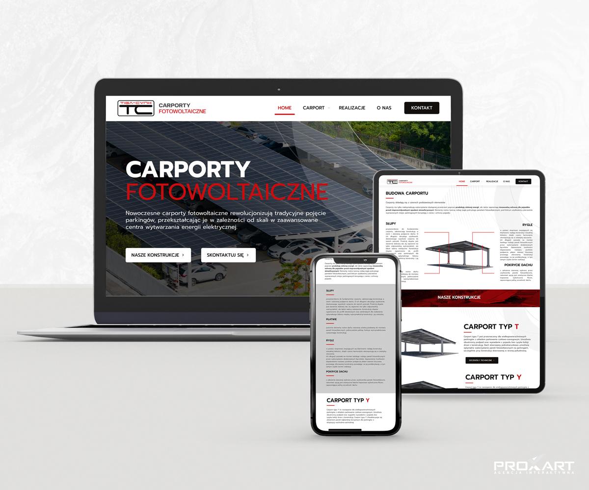 Carporty fotowoltaiczne